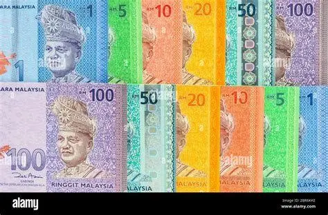 Mata Uang Ringgit Malaysia Uang kertas Ringgit Malaysia MYR