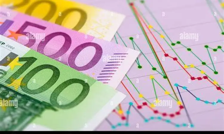 Uang kertas Euro yang digunakan di zona Eropa