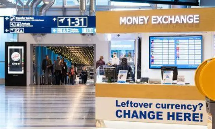 Layanan penukaran uang di money changer