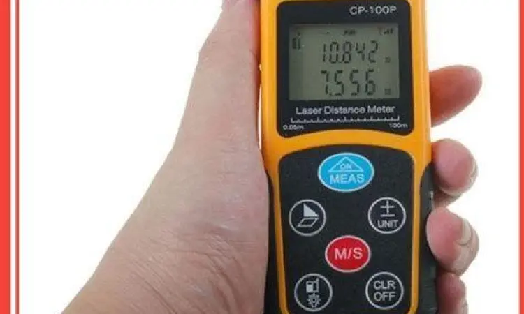 Alat ukur jarak laser digital modern