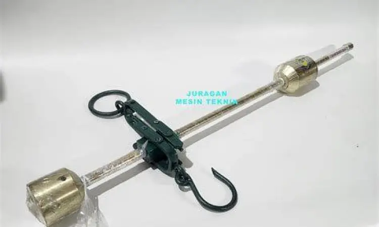 Timbangan dacin tradisional untuk kuintal
