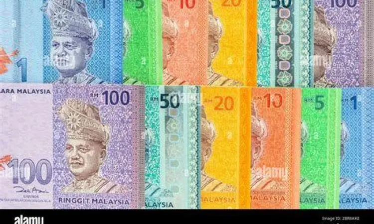 Mata Uang Ringgit Malaysia Lembaran uang Ringgit Malaysia pecahan 50 dan 100