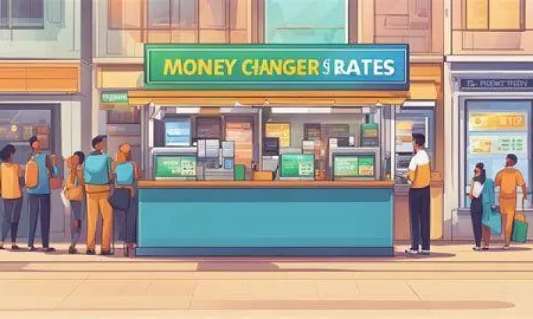 Loket penukaran uang asing resmi