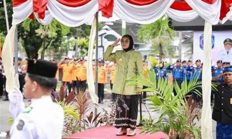 Upacara bendera memperingati Hari Lahir Pancasila di Lapangan Monas