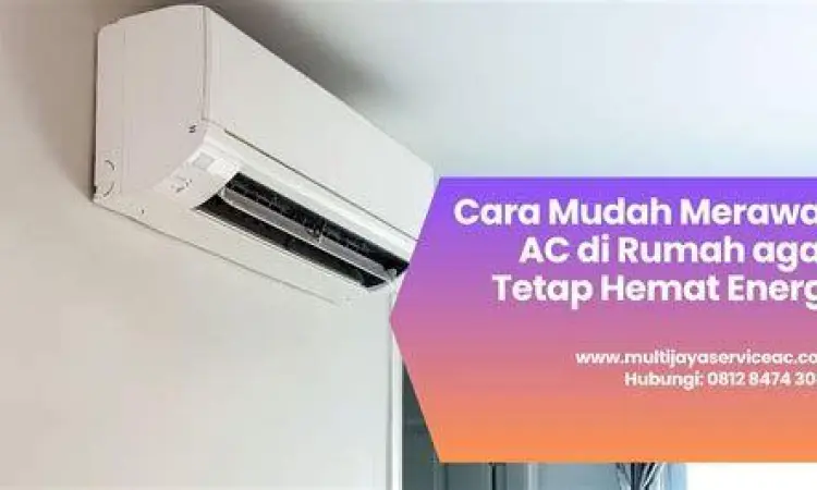 teknisi sedang membersihkan unit ac