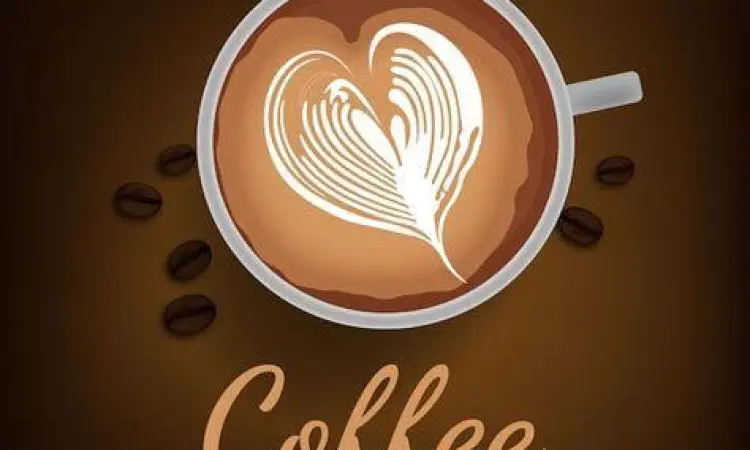 Seni latte dalam rangka Hari Kopi Sedunia