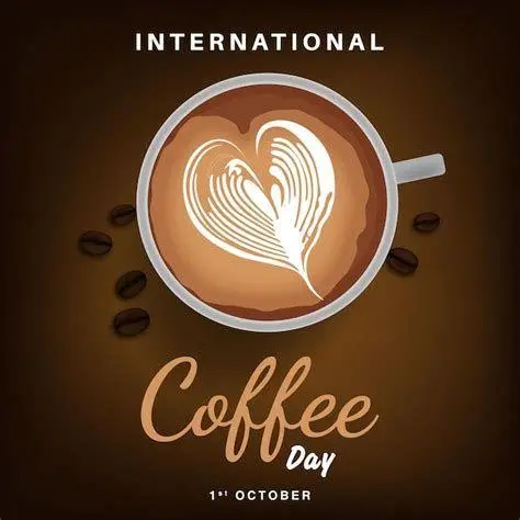 Hari Kopi Sedunia Seni latte dalam rangka Hari Kopi Sedunia