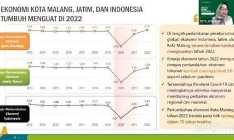 Visualisasi Data Dasawarsa Grafik pertumbuhan per dasawarsa