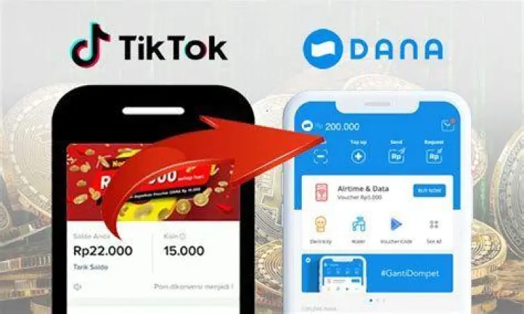 Tarik Saldo TikTok Proses tarik saldo tiktok ke dana