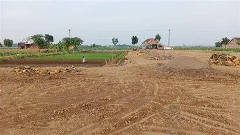 Pengukuran Tanah Tradisional ilustrasi pengukuran tanah tradisional menggunakan bambu