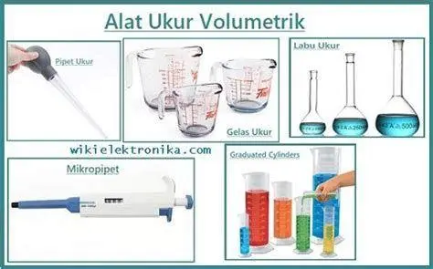 Alat Ukur Volume Cairan Berbagai alat ukur volume cairan dalam liter dan mililiter