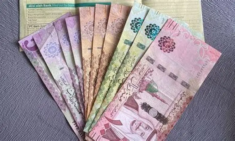 Proses penukaran uang di money changer