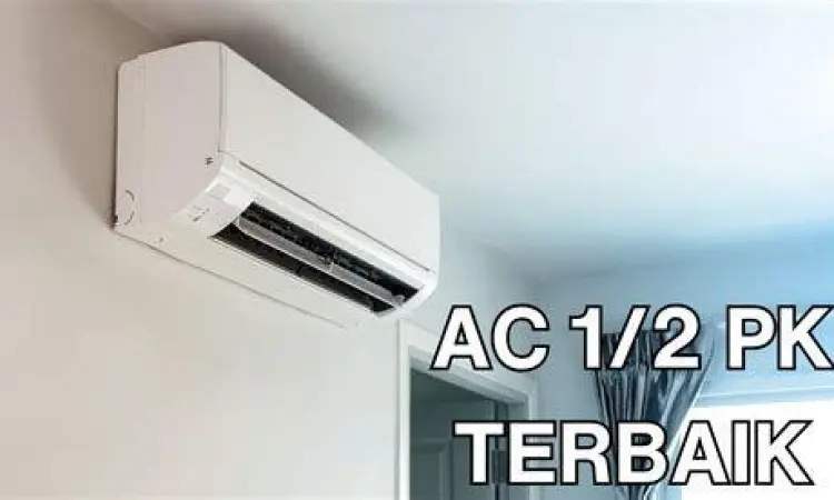 Instalasi AC 1/2 PK di kamar tidur minimalis