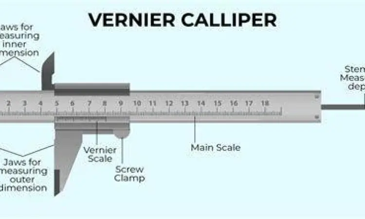 Jangka Sorong Digital Mengukur benda kerja 1/2 inci menggunakan jangka sorong