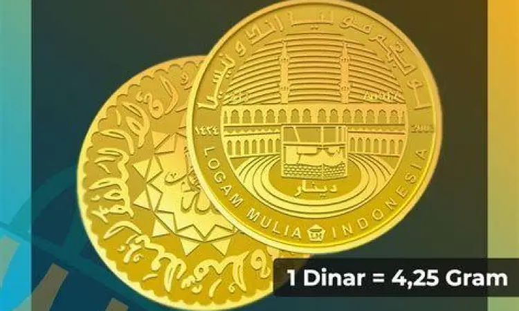 Koin dinar emas standar 4.25 gram