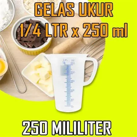 Metode Menakar Air Manual Seseorang menuangkan air ke dalam gelas untuk mengukur volume