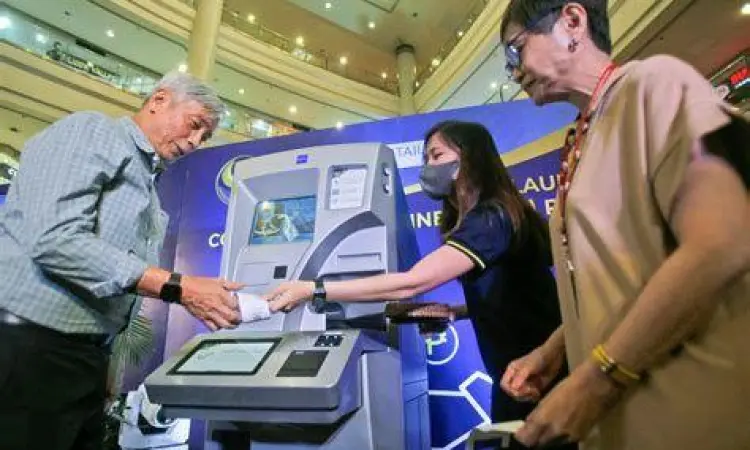 Loket penukaran uang di bandara