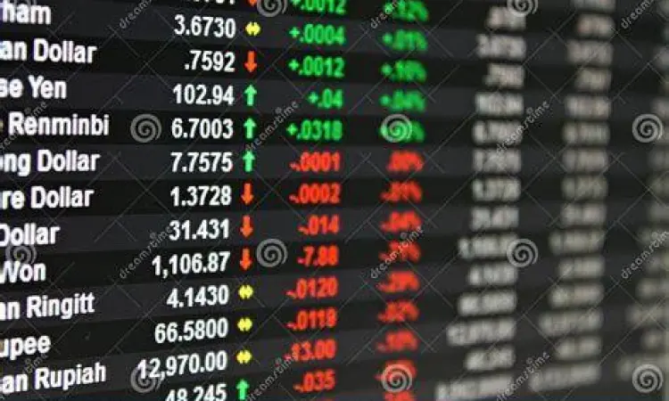 Grafik Kurs Valuta Asing Grafik fluktuasi nilai tukar mata uang asing