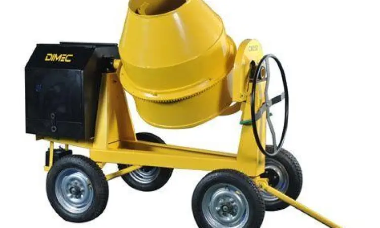 Truk molen pengangkut beton