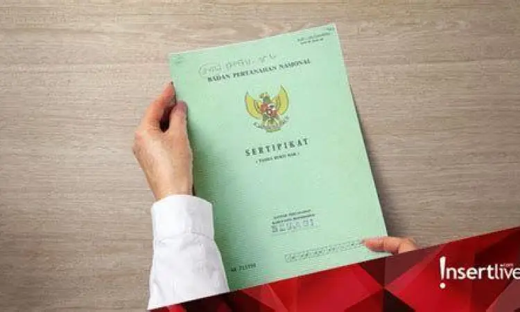 Sertifikat Hak Milik tanah sebagai bukti legalitas