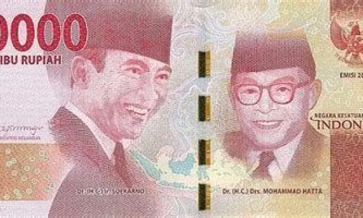 Satu Juta dalam Bentuk Fisik Visualisasi uang satu juta rupiah
