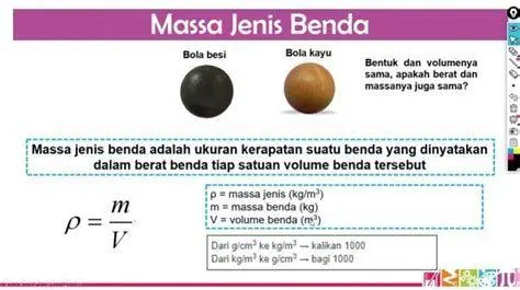 Rumus Massa Jenis Rumus perhitungan massa jenis rho m v