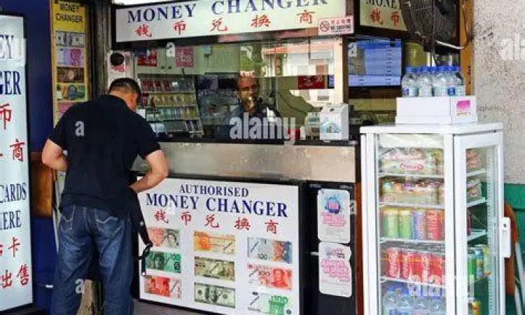 Loket penukaran uang asing