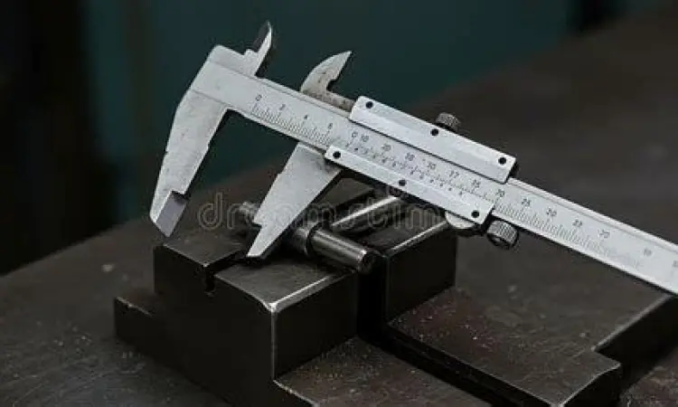 Akurasi Pengukuran dengan Jangka Sorong Alat ukur jangka sorong menunjukkan akurasi dalam inci dan cm