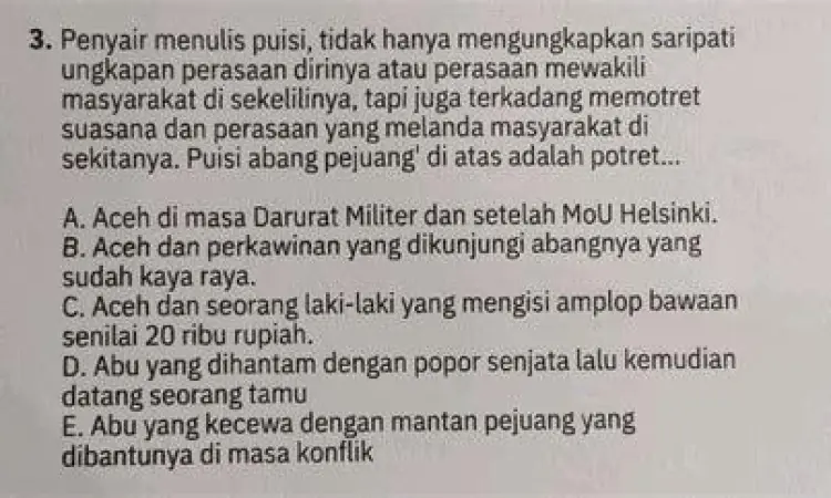 Proses Kreatif Menulis Seorang penyair sedang menentukan jumlah baris dalam baitnya