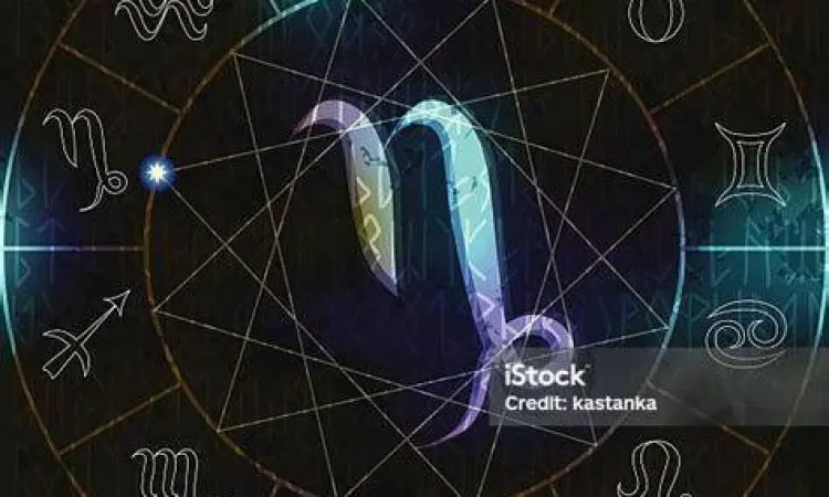 Simbol astrologi Capricorn kambing laut