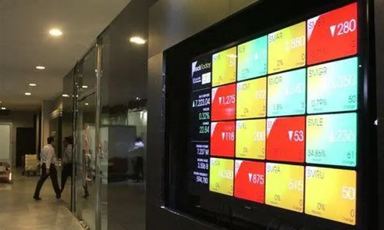 Suasana perdagangan di Bursa Efek Indonesia