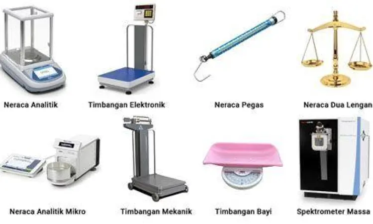 Alat laboratorium untuk mengukur densitas