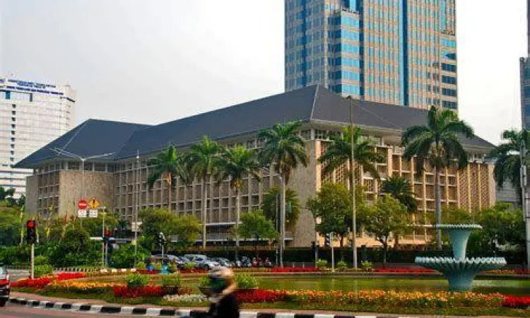 Gedung Bank Indonesia sebagai otoritas moneter