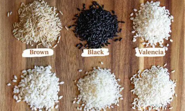 Jenis Butiran Beras Berbagai jenis butiran beras