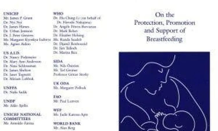 Deklarasi Innocenti ASI Ilustrasi Deklarasi Innocenti untuk ASI