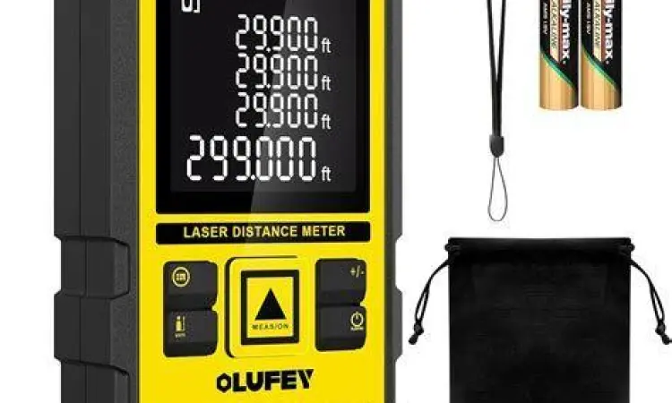 Alat ukur laser untuk mendapatkan hasil cm yang akurat