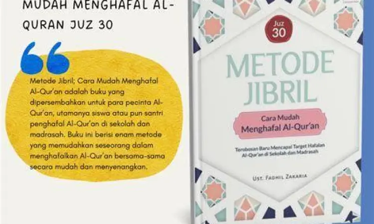 Tips menghafal Al-Quran dengan pembagian juz