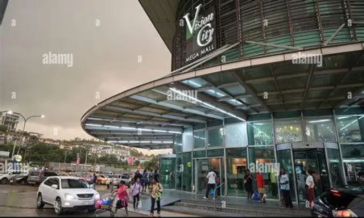 Pasar tradisional di Port Moresby Papua Nugini