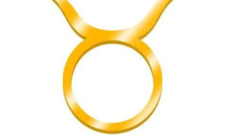Simbol banteng emas Taurus