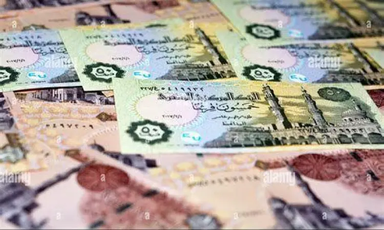 Denominasi Mata Uang Pound Mesir Uang kertas Pound Mesir berbagai denominasi