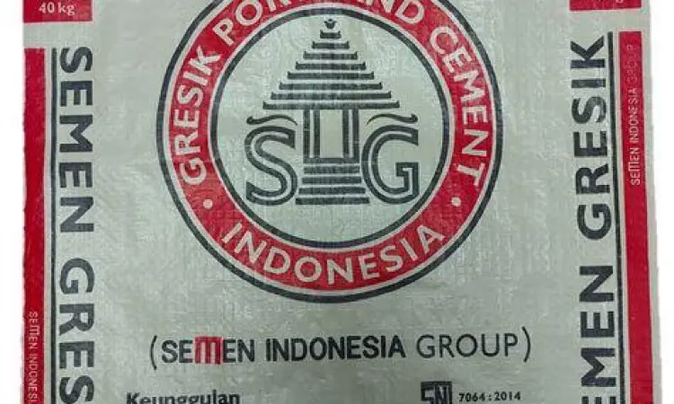 Perbandingan Ukuran Sak Semen karung semen 40kg dan 50kg