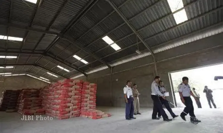 Standard Operational Procedure Gudang penyimpanan semen di gudang