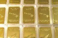 Timbangan Emas Digital Timbangan emas digital menunjukkan satuan troy ounce