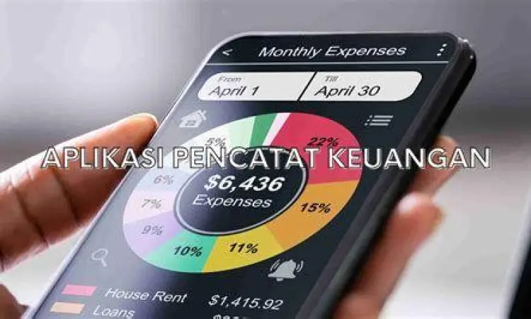 Monitoring Kurs Digital Seseorang menggunakan aplikasi keuangan di ponsel