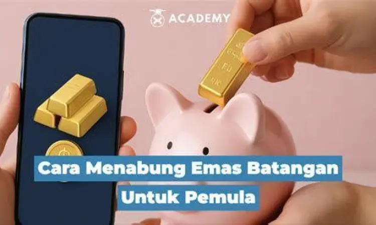 Menabung Emas Mikro tangan seseorang memegang beberapa keping emas 0.1 gram