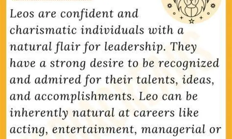 Karier Zodiak Leo Kesuksesan karier bagi zodiak Leo di dunia profesional