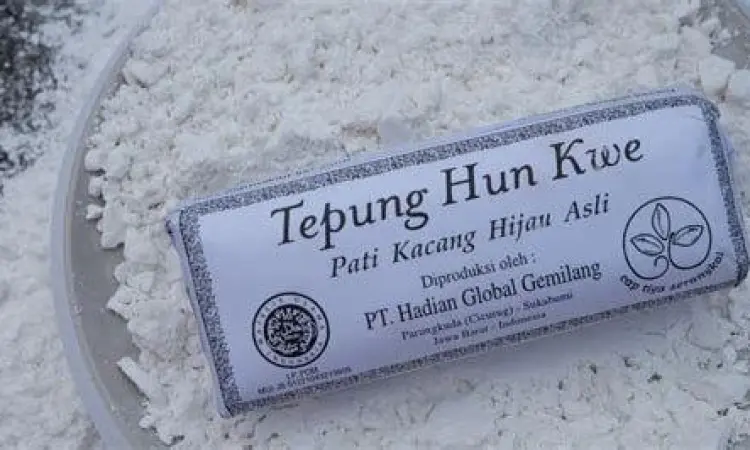 Tekstur Hunkwe Matang tekstur adonan hunkwe yang sudah matang