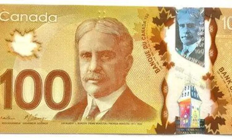 Mata Uang Dolar Kanada Uang kertas Dolar Kanada CAD