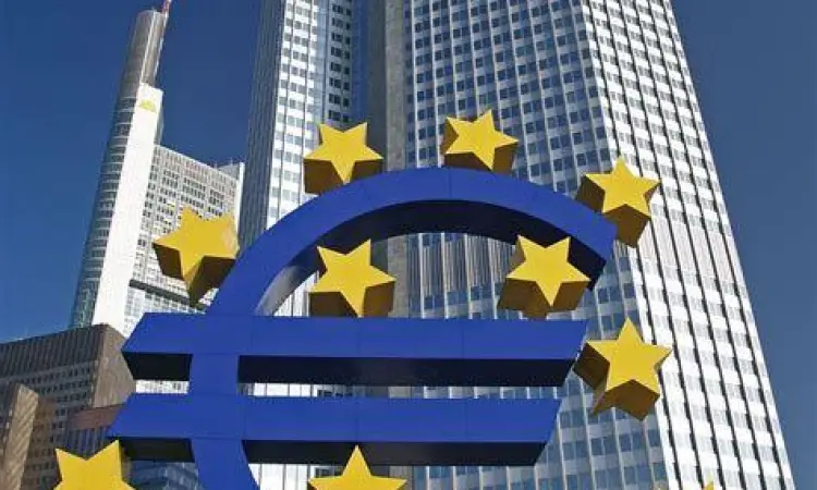 Gedung Bank Sentral Eropa di Frankfurt