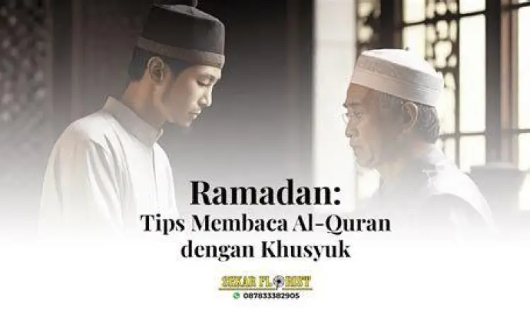 Membaca Al-Quran dengan tenang dan khusyuk